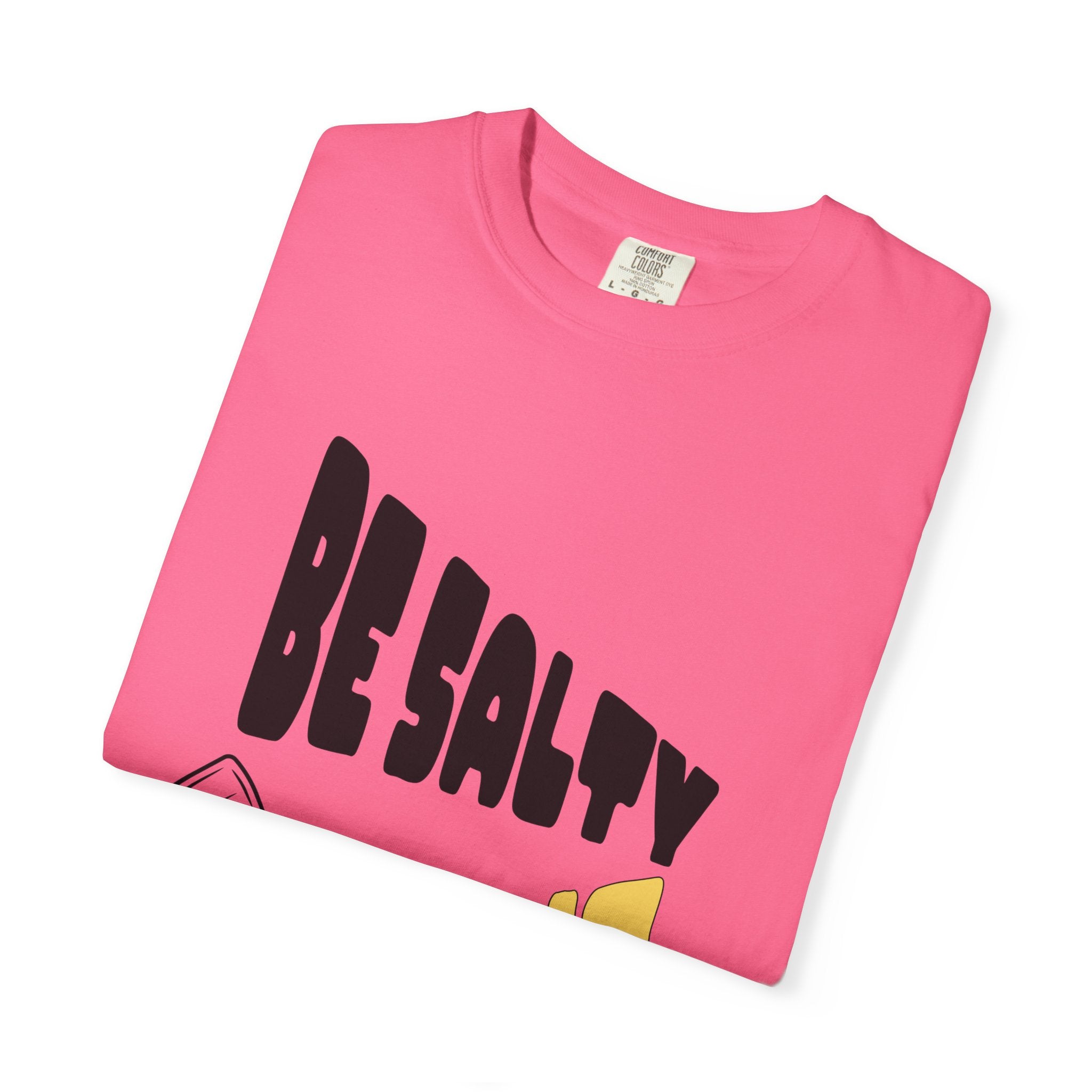 Be Salty Stay Lit Unisex Garment-Dyed T-shirt, Christian Tshirts, Christian Merchandise, Gifts for Church, Gifts for Christmas, Gifts for Birthdays, Christian Apparel