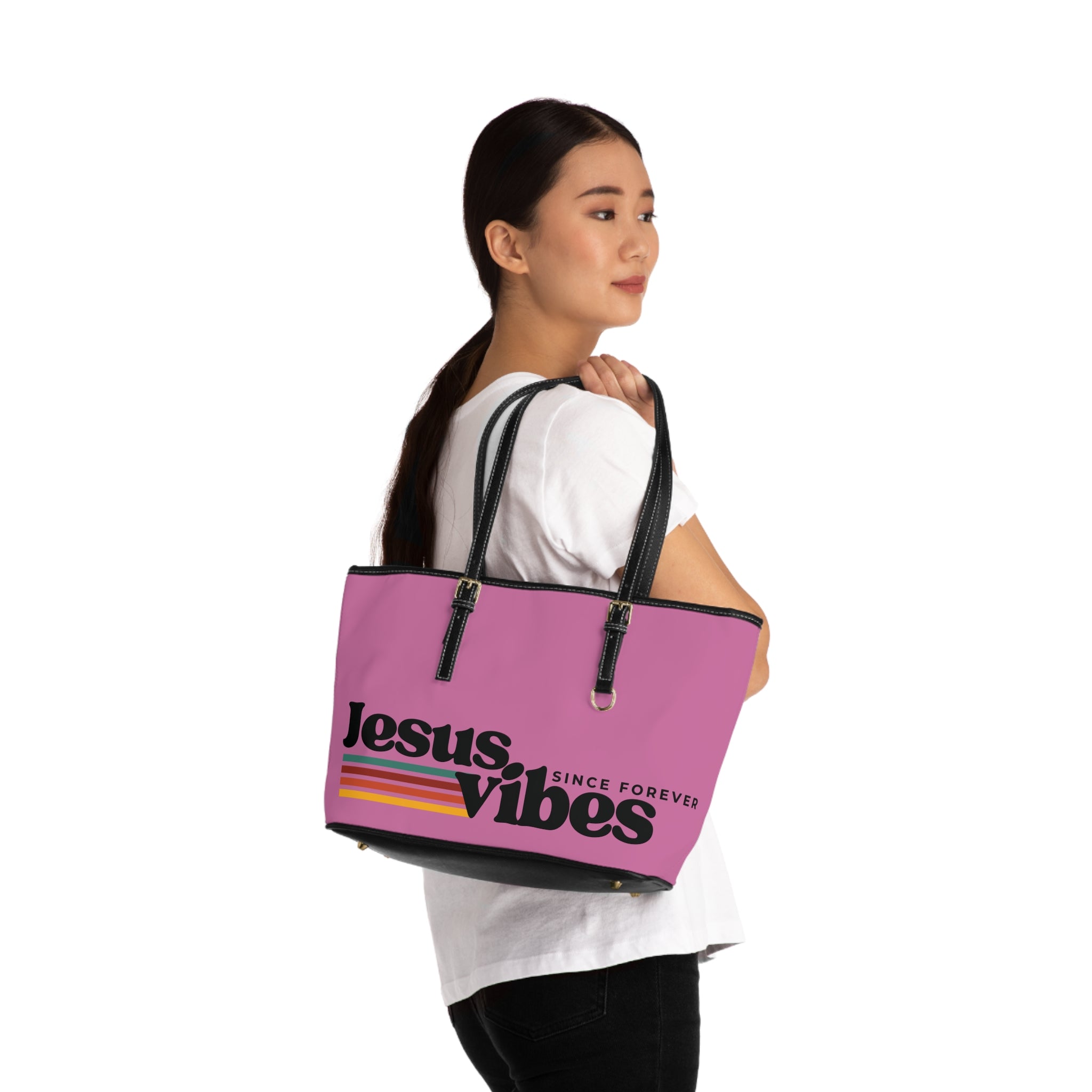 Jesus Vibes Handbag - PU Leather Shoulder Bag