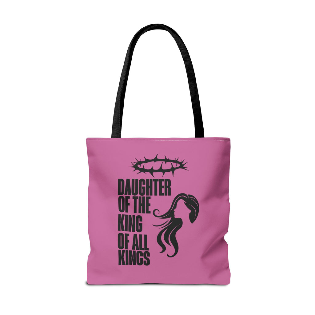 Daughter of the King Tote Bag -Pink