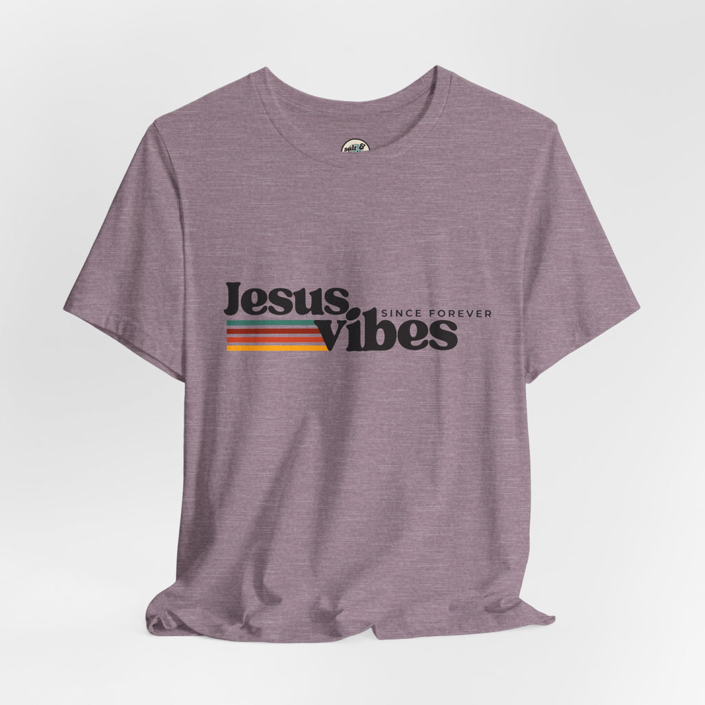 Jesus Vibes Tee, Perfect for Gift, Casual Wear, Christian Clothing, Gifts for Ministry, Christmas Gifts, Birthday Gifts, Gifts for Her, Gifts for Friends