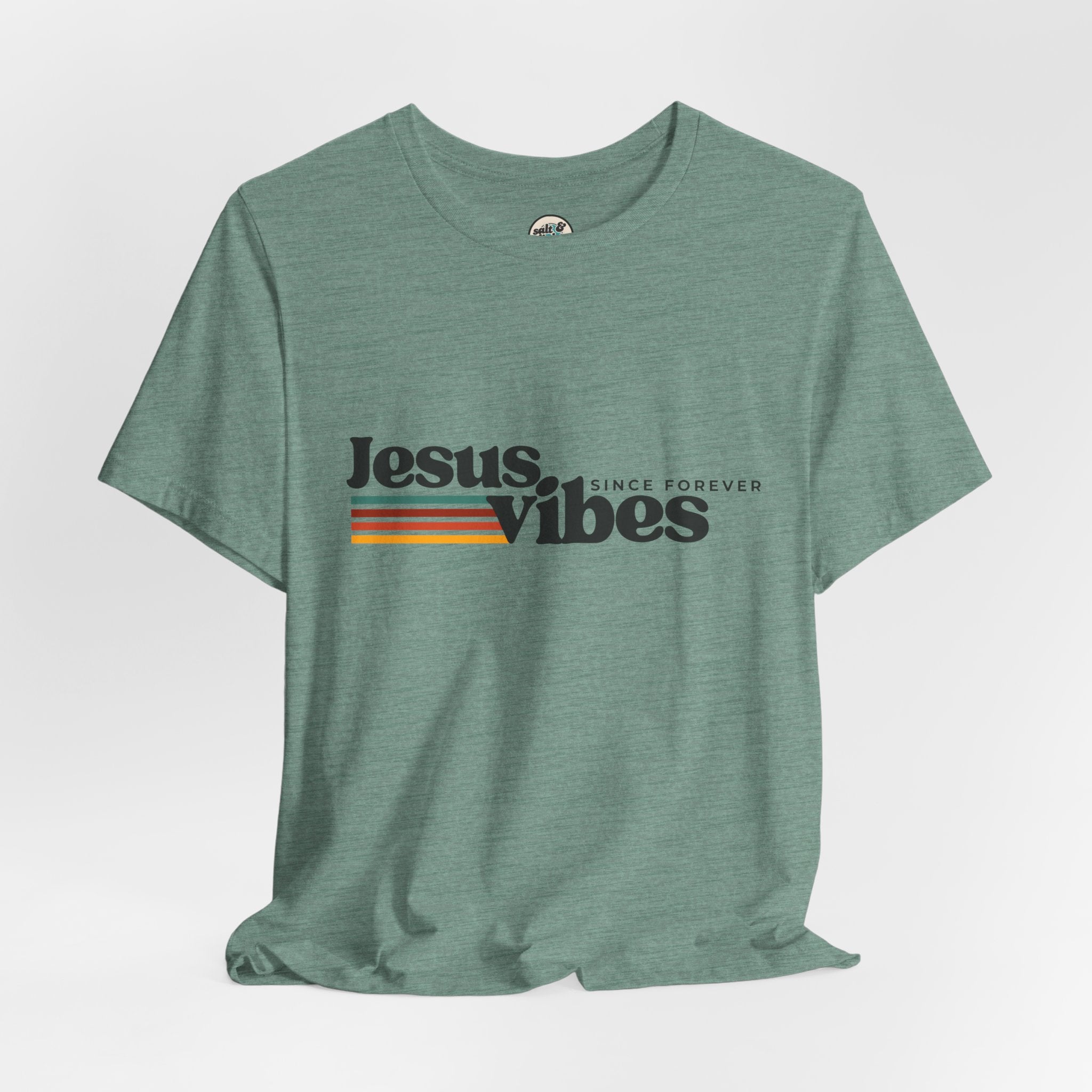 Jesus Vibes Tee, Perfect for Gift, Casual Wear, Christian Clothing, Gifts for Ministry, Christmas Gifts, Birthday Gifts, Gifts for Her, Gifts for Friends