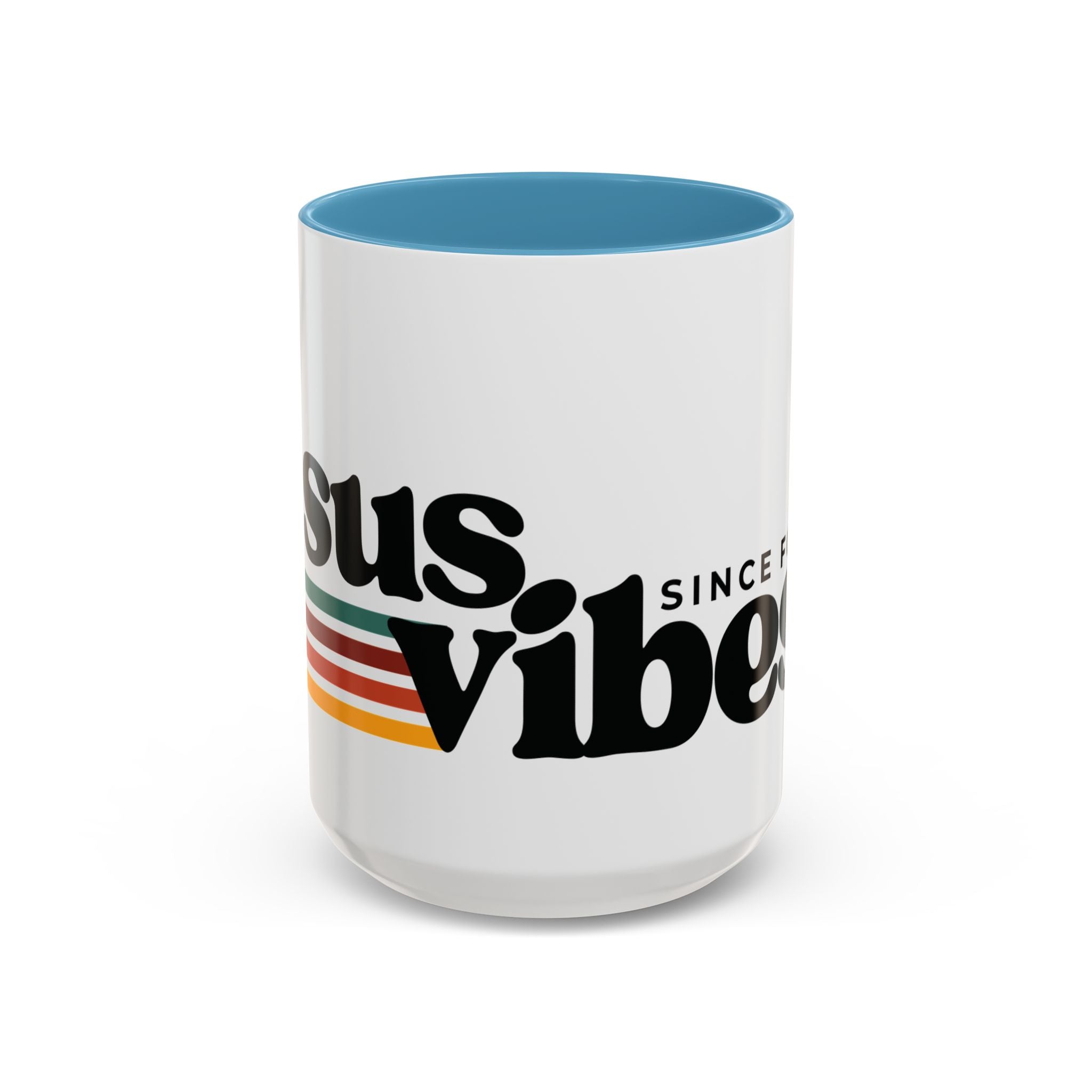 ☕️ Jesus Vibes Since Forever Mug – Retro Faith Edition, (11oz, 15oz) Christian Gifts, Christmas Gifts, Birthday Gifts, Gifts for Her, Gifts for Him, Gifts for Ministry, Retro Coffee Mugs
