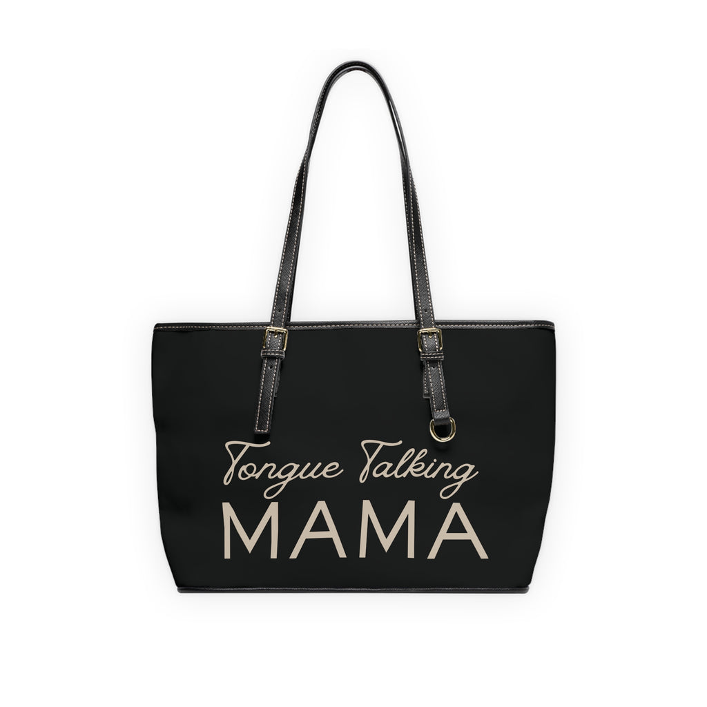 Tongue Talkin' Mama Handbag - PU Leather Shoulder Bag