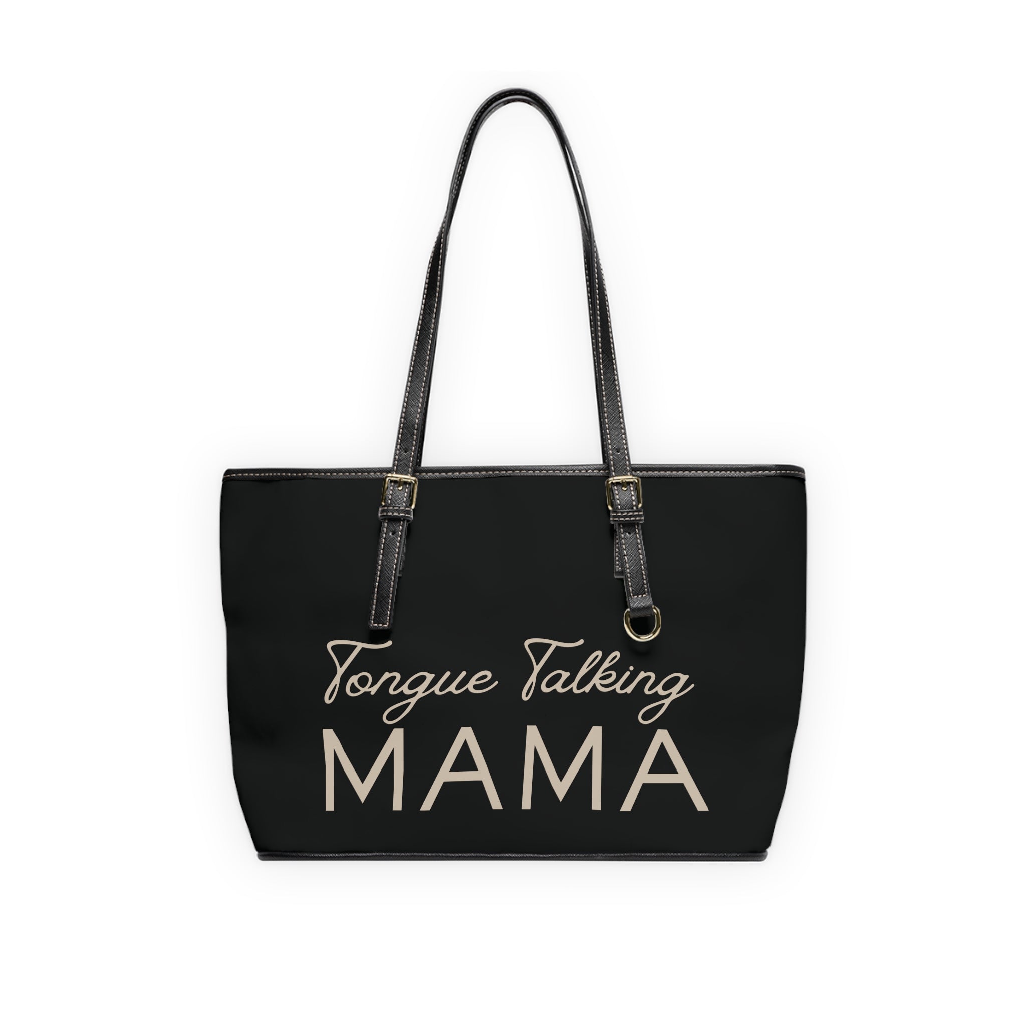Tongue Talkin' Mama Handbag - PU Leather Shoulder Bag