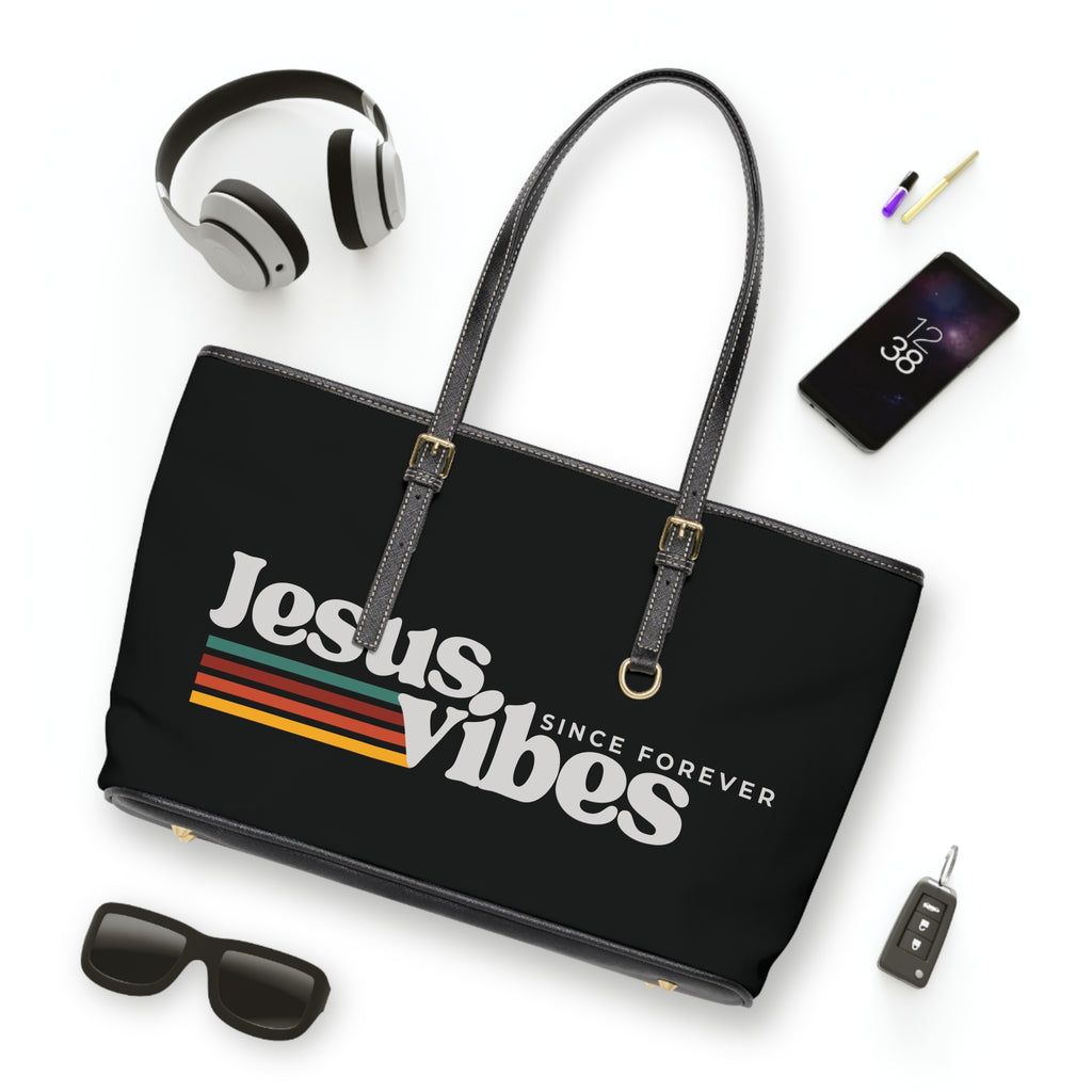 Jesus Vibes Handbag - PU Leather Shoulder Bag