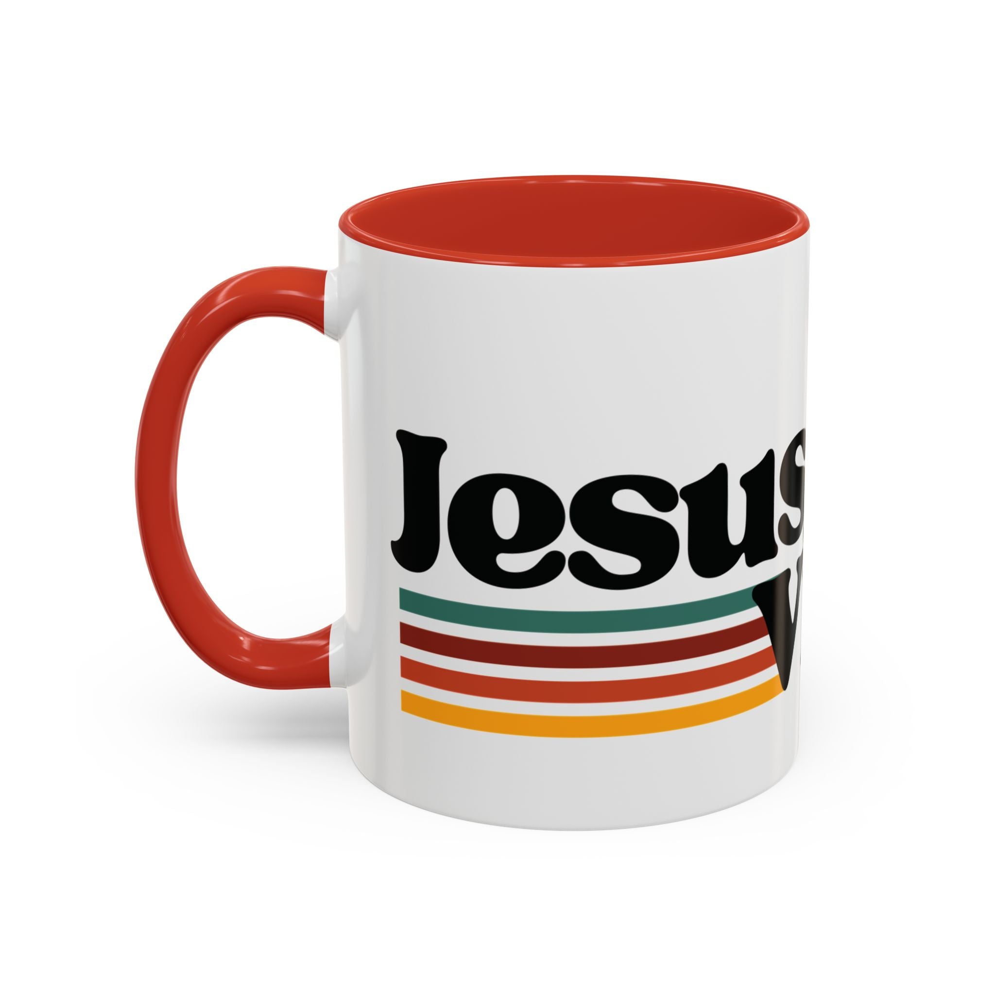 ☕️ Jesus Vibes Since Forever Mug – Retro Faith Edition, (11oz, 15oz) Christian Gifts, Christmas Gifts, Birthday Gifts, Gifts for Her, Gifts for Him, Gifts for Ministry, Retro Coffee Mugs