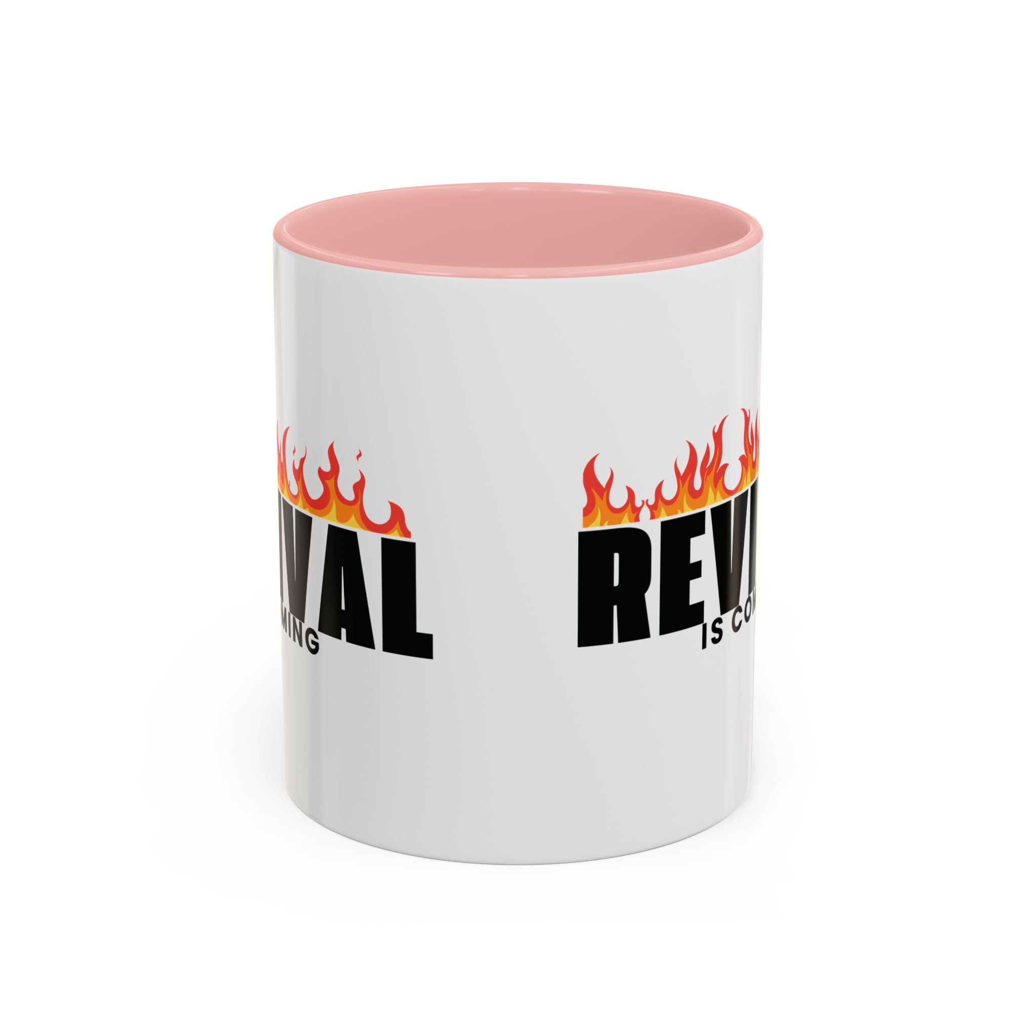 Revival is Coming Mug – Bold Faith, Multiple Colors Ceramic Coffee Mug (11, 15oz), Gifts for Church, Christmas Gifts, Birthday Gifts, Baptism Gifts, Gifts for Her, Gifts for Him, Gifts for Ministry