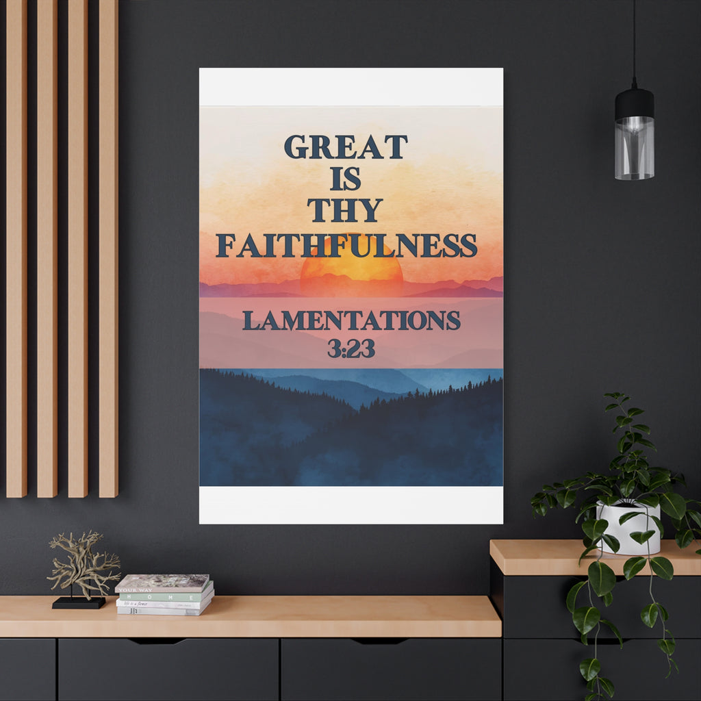 Great Is Thy Faithfulness Wall Art