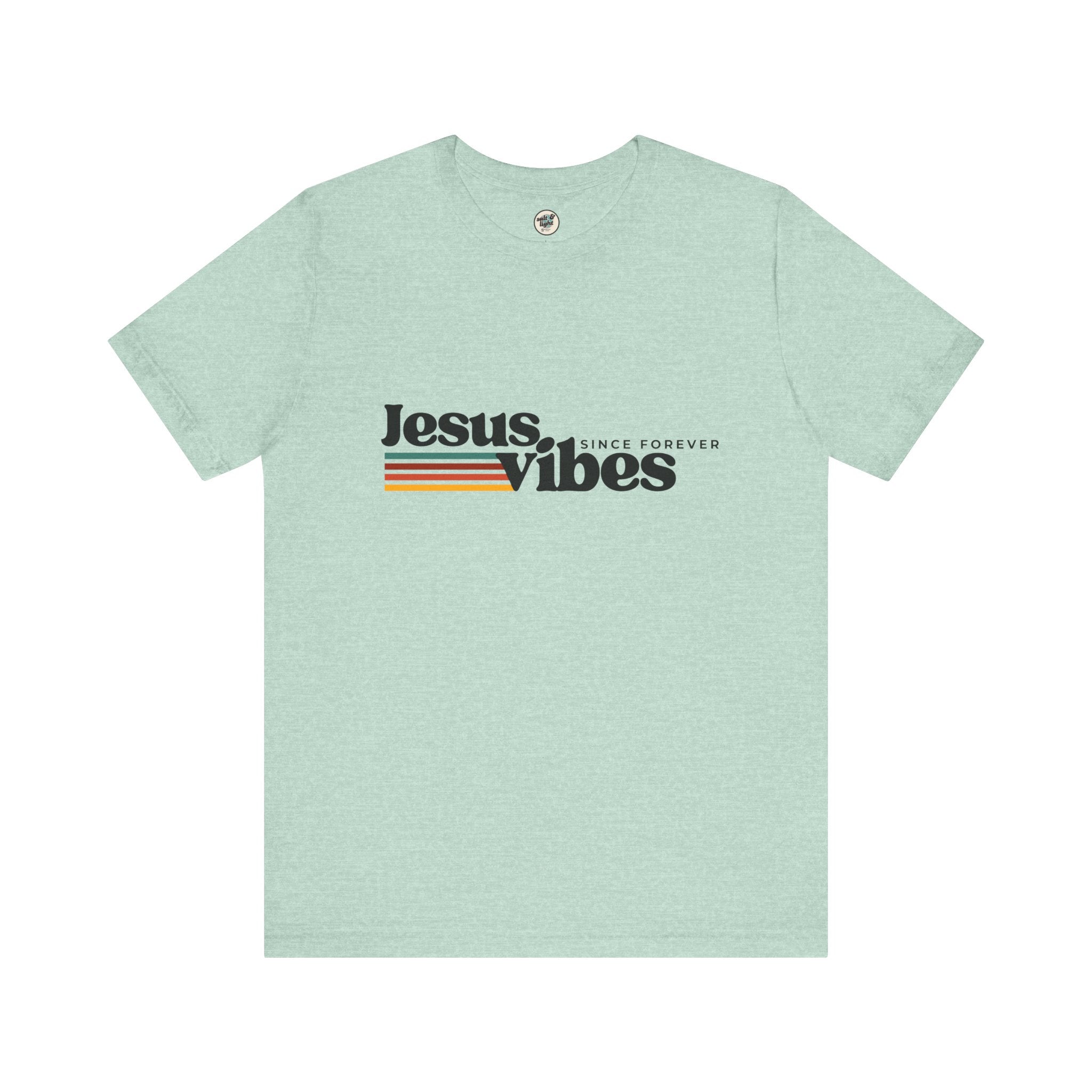 Jesus Vibes Tee, Perfect for Gift, Casual Wear, Christian Clothing, Gifts for Ministry, Christmas Gifts, Birthday Gifts, Gifts for Her, Gifts for Friends