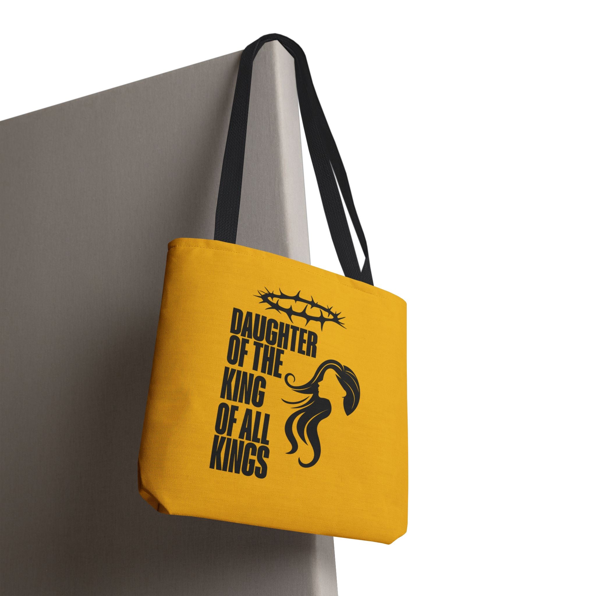Daughter of the King Tote Bag -Yellow