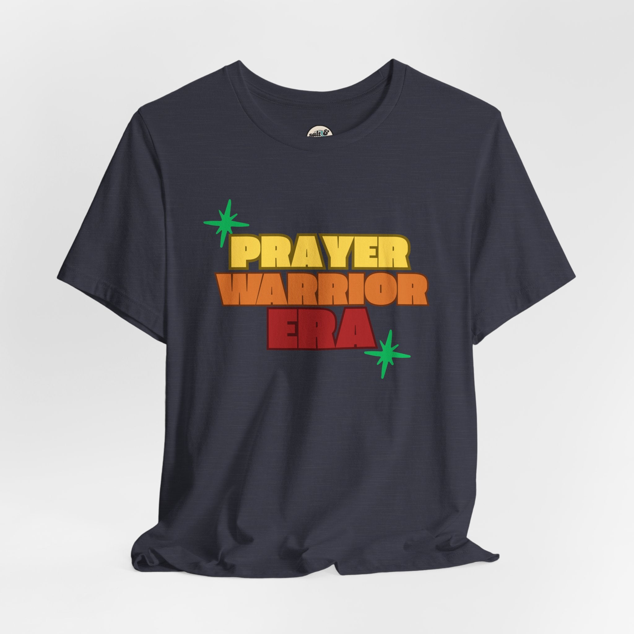 Prayer Warrior Era Tee, Perfect for Gift, Casual Wear, Christian Clothing, Gifts for Ministry, Christmas Gifts, Birthday Gifts, Gifts for Her, Gifts for Friends