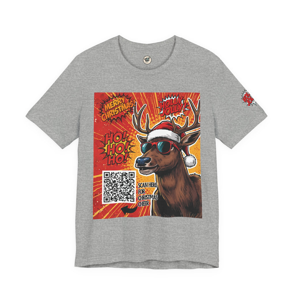 Run Run Rudolph Holiday Shirt w/ Spotify LinkPerfect for Gift, Casual Wear, Party, Humor, Vintage Style