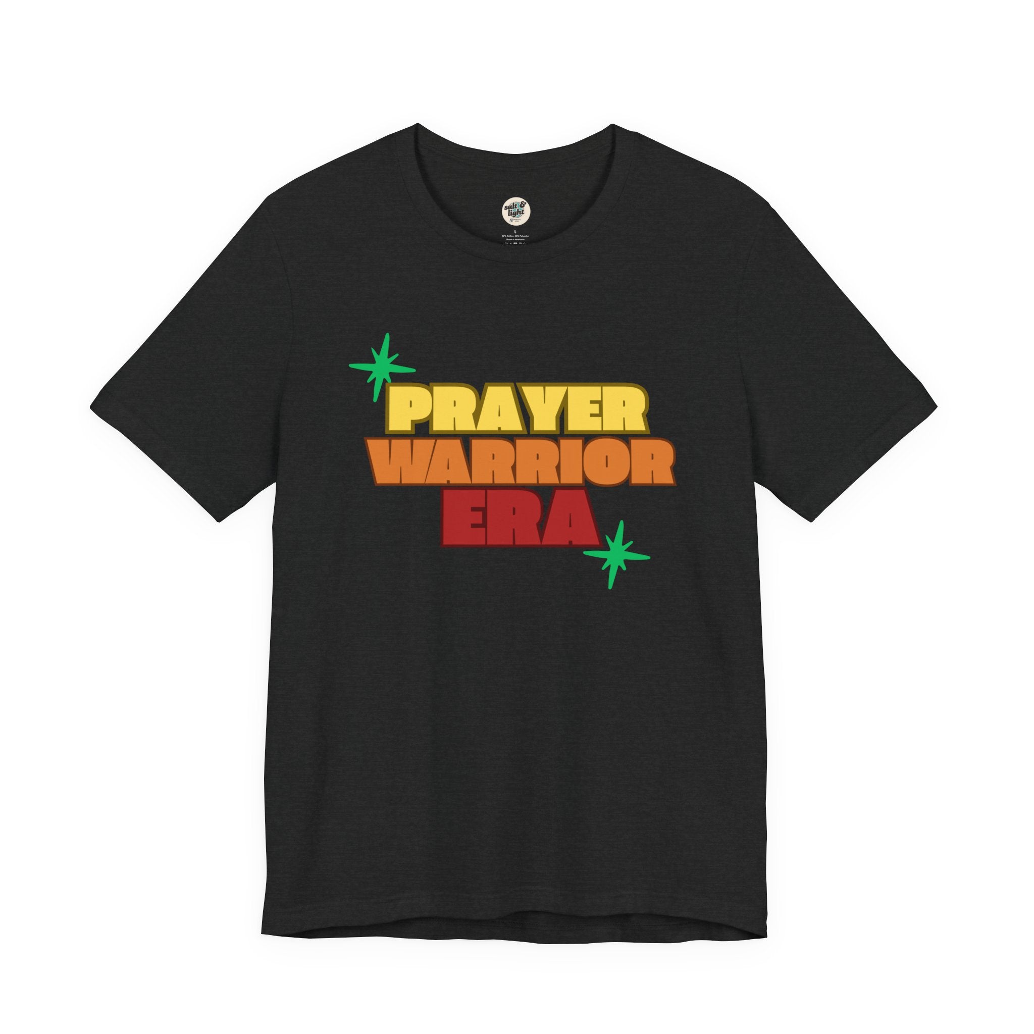 Prayer Warrior Era Tee, Perfect for Gift, Casual Wear, Christian Clothing, Gifts for Ministry, Christmas Gifts, Birthday Gifts, Gifts for Her, Gifts for Friends