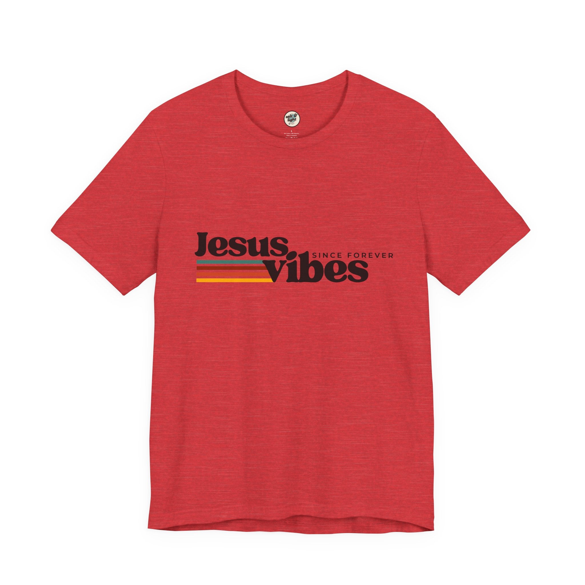 Jesus Vibes Tee, Perfect for Gift, Casual Wear, Christian Clothing, Gifts for Ministry, Christmas Gifts, Birthday Gifts, Gifts for Her, Gifts for Friends