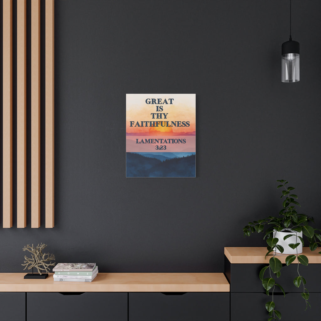 Great Is Thy Faithfulness Wall Art