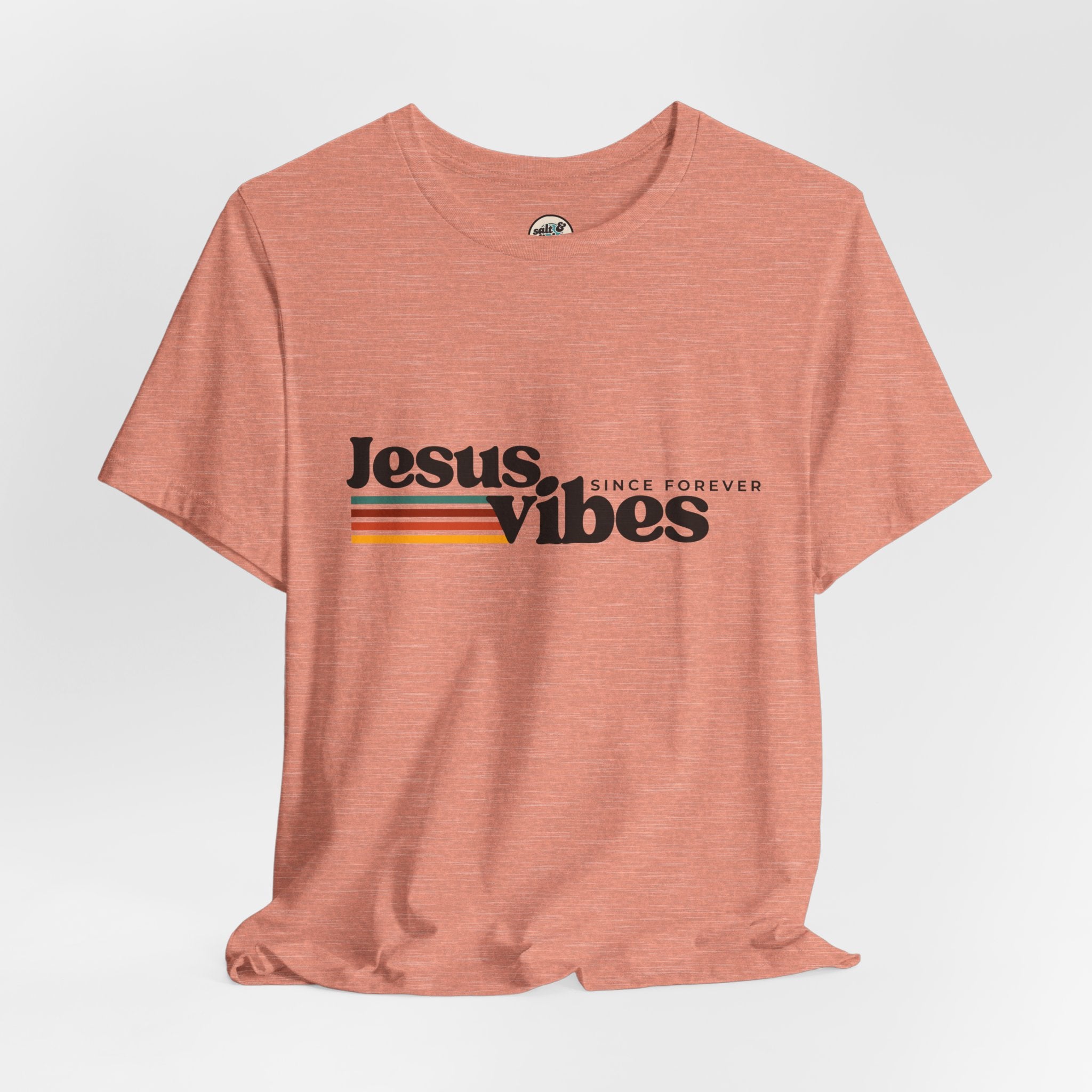 Jesus Vibes Tee, Perfect for Gift, Casual Wear, Christian Clothing, Gifts for Ministry, Christmas Gifts, Birthday Gifts, Gifts for Her, Gifts for Friends