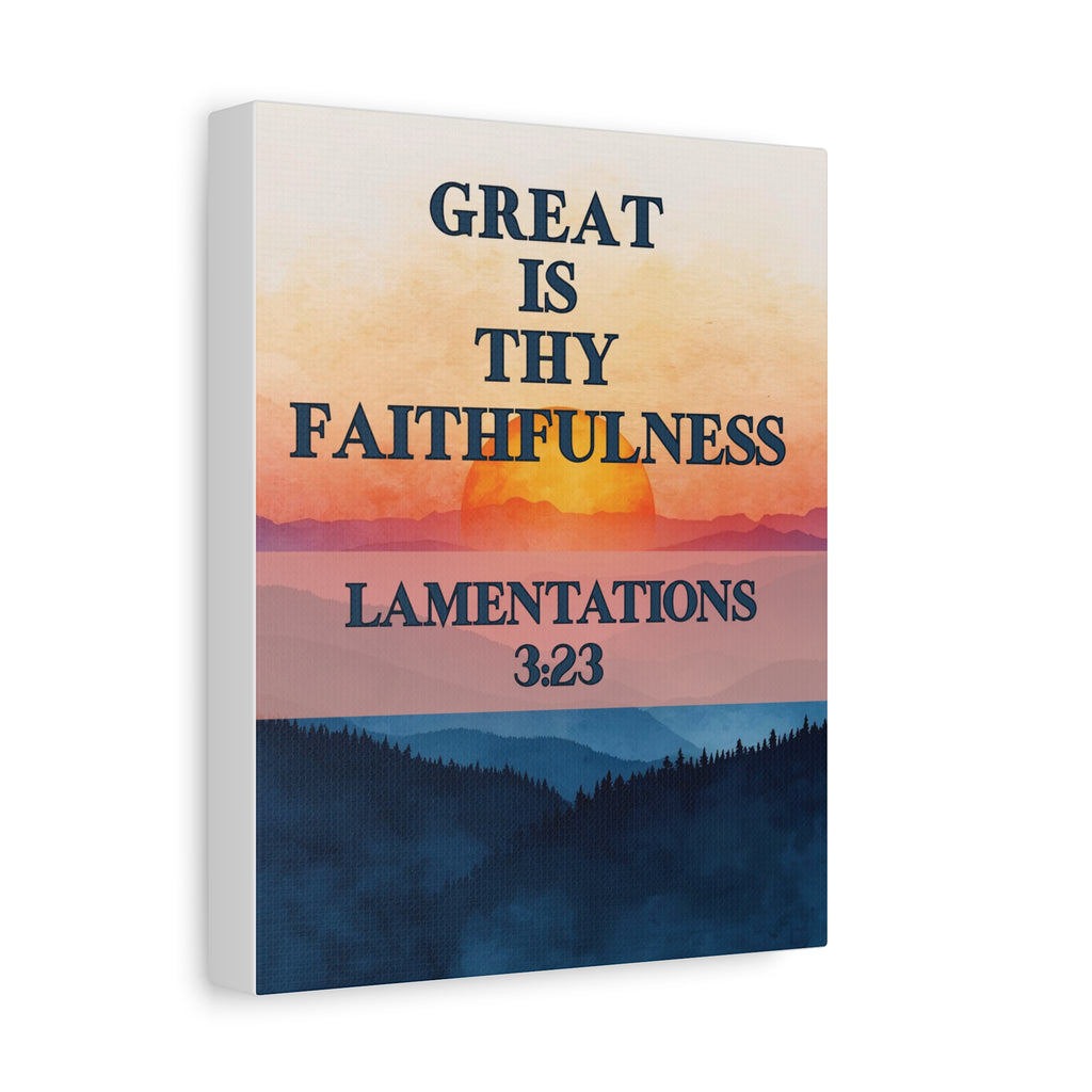 Great Is Thy Faithfulness Wall Art