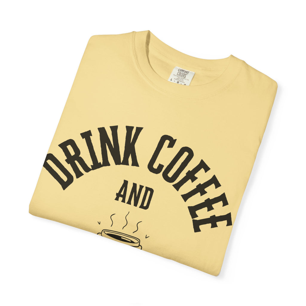 Love Jesus Unisex Garment-Dyed T-shirt, Christian Tshirts, Christian Merchandise, Gifts for Church, Gifts for Christmas, Gifts for Birthdays, Christian Apparel